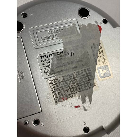 Memorex Personal CD Player W6 Second | with Trutech bundle- Non working- - Picture 12 of 12